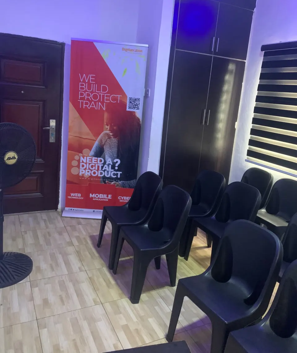 The Digitanotion onsite training room in Awka
